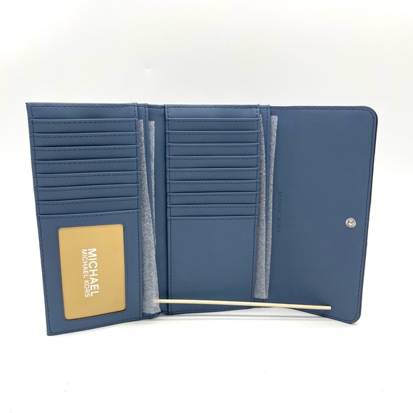 Michael Kors Large Trifold Wallet - Picture 4 of 5